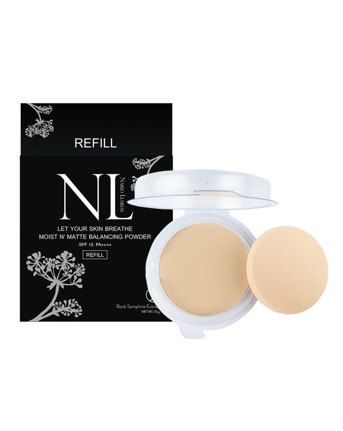 Moist n' Matte Balancing Powder - Refil Blister Box-No12 Tender Golden